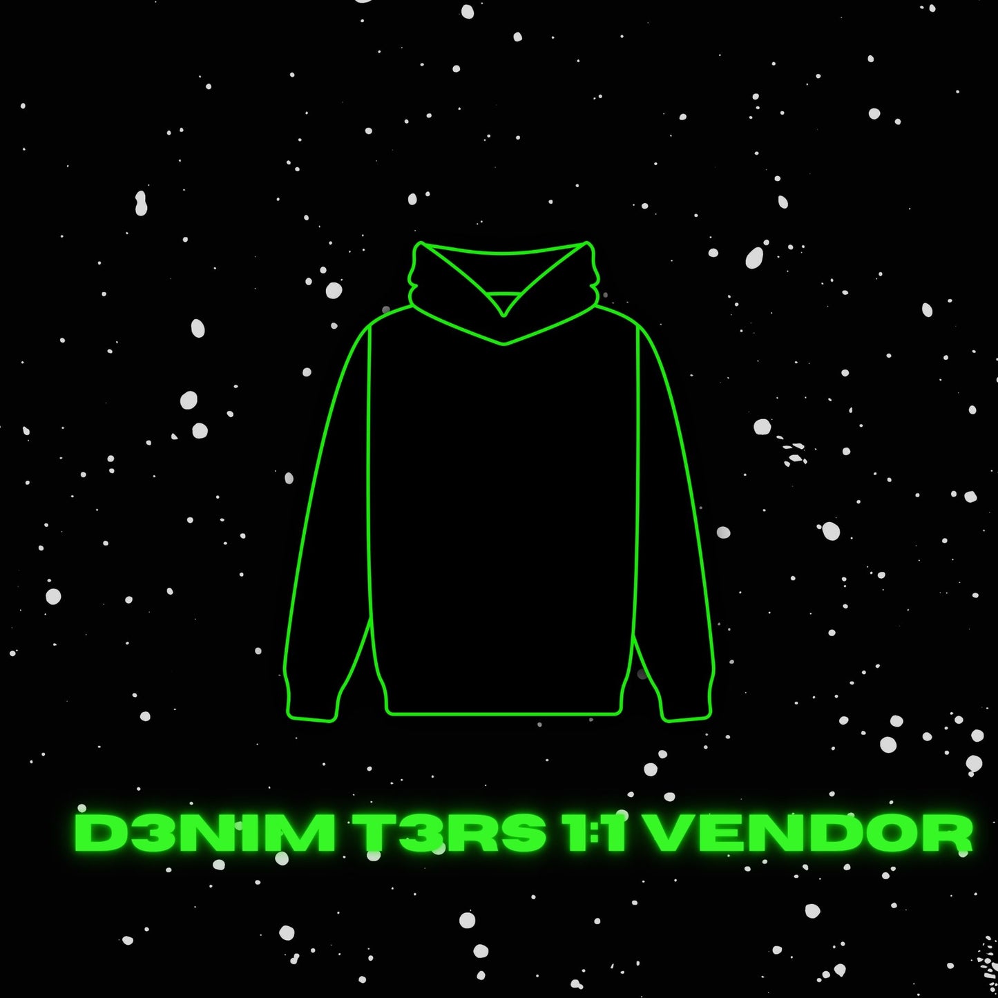 D3NIM T3ARS 1:1 HOODIE VENDOR